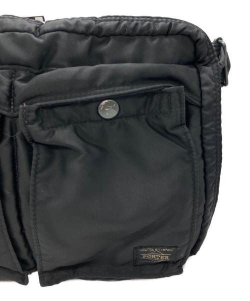 PORTER（ポーター）PORTER (ポーター) TANKER  SHOULDER BAG(L) ブラックの古着・服飾アイテム