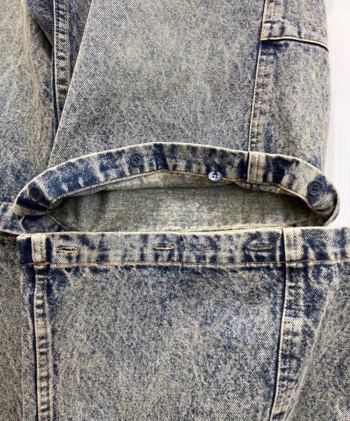 Ameri（アメリ）Ameri (アメリ) MEDI 2WAY REMOVE DENIM PANTS インディゴ サイズ:size24の古着・服飾アイテム
