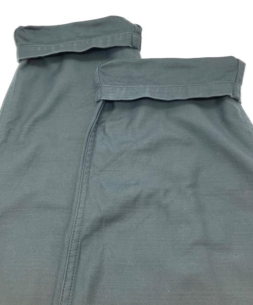 CIOTA（シオタ）CIOTA (シオタ) スビンコットンムラ糸バックサテンベイカーパンツ ブラック サイズ:5の古着・服飾アイテム