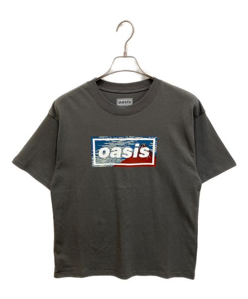 oasis（オアシス）oasis (オアシス) LIVE’25 バンドTシャツ 富士【日本限定】 グレー サイズ:Mの古着・服飾アイテム