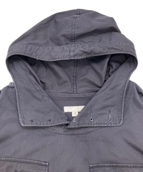 Engineered Garments（エンジニアド ガーメンツ）Engineered Garments (エンジニアド ガーメンツ) 半袖アノラック型ワンピース ネイビー サイズ:1の古着・服飾アイテム