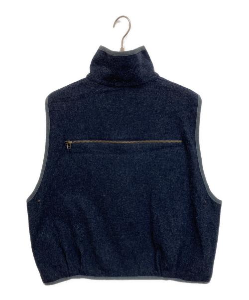 refomed（リフォメッド）refomed (リフォメッド) ウールベスト ネイビー サイズ:2の古着・服飾アイテム
