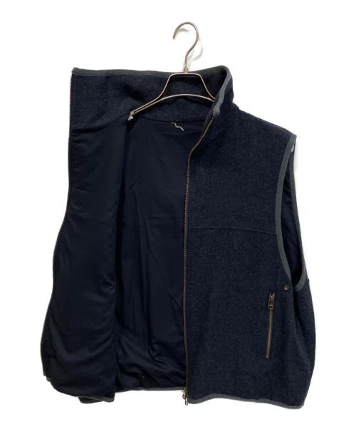 refomed（リフォメッド）refomed (リフォメッド) ウールベスト ネイビー サイズ:2の古着・服飾アイテム
