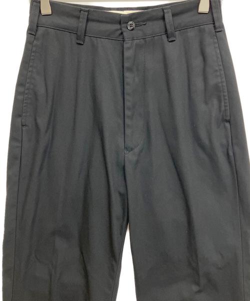 THE SHINZONE（ザ シンゾーン）THE SHINZONE (ザ シンゾーン) WASHED HIGH WAIST CHINO PANTS ブラック サイズ:32の古着・服飾アイテム