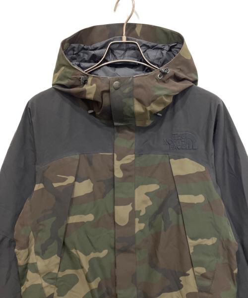 THE NORTH FACE（ザ ノース フェイス）THE NORTH FACE (ザ ノース フェイス) NOVELTY MOUNTAIN JACKET グリーン×ブラック サイズ:Lの古着・服飾アイテム