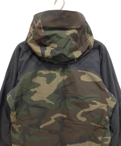THE NORTH FACE（ザ ノース フェイス）THE NORTH FACE (ザ ノース フェイス) NOVELTY MOUNTAIN JACKET グリーン×ブラック サイズ:Lの古着・服飾アイテム