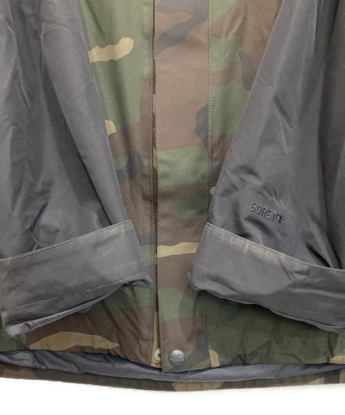 THE NORTH FACE（ザ ノース フェイス）THE NORTH FACE (ザ ノース フェイス) NOVELTY MOUNTAIN JACKET グリーン×ブラック サイズ:Lの古着・服飾アイテム