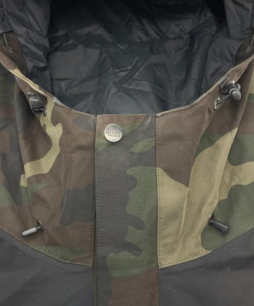 THE NORTH FACE（ザ ノース フェイス）THE NORTH FACE (ザ ノース フェイス) NOVELTY MOUNTAIN JACKET グリーン×ブラック サイズ:Lの古着・服飾アイテム