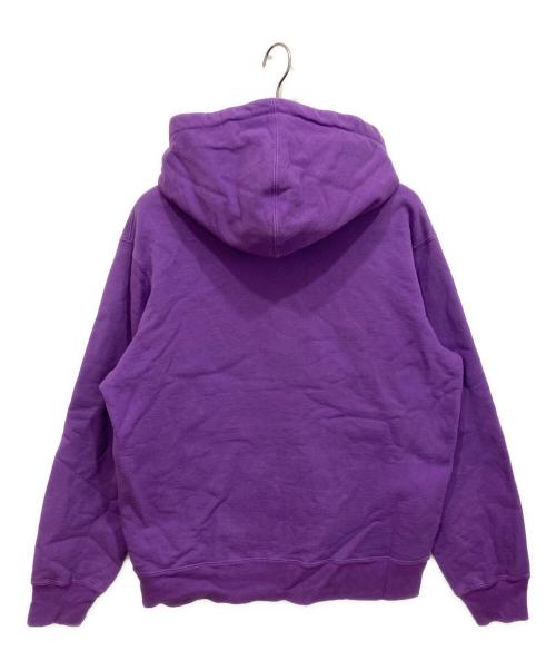 SUPREME（シュプリーム）SUPREME (シュプリーム) 18AW Reflective Small Box Zip Up Sweatshirt パープル サイズ:Lの古着・服飾アイテム