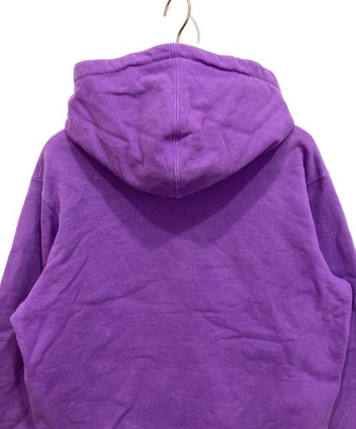 SUPREME（シュプリーム）SUPREME (シュプリーム) 18AW Reflective Small Box Zip Up Sweatshirt パープル サイズ:Lの古着・服飾アイテム