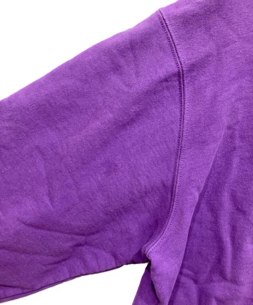 SUPREME（シュプリーム）SUPREME (シュプリーム) 18AW Reflective Small Box Zip Up Sweatshirt パープル サイズ:Lの古着・服飾アイテム