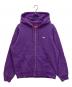 SUPREME（シュプリーム）の古着「18AW Reflective Small Box Zip Up Sweatshirt」｜パープル