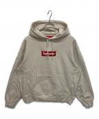 SUPREMEシュプリーム）の古着「24AW BOX LOGO HOODED SWEATSHIRT プルオーバーパーカー」｜ベージュ