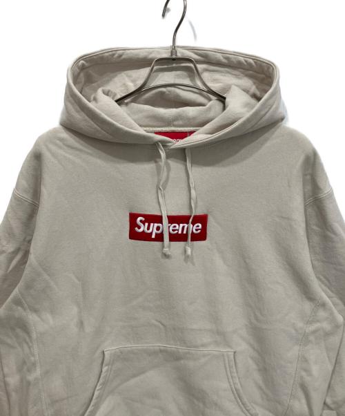 SUPREME（シュプリーム）SUPREME (シュプリーム) 24AW BOX LOGO HOODED SWEATSHIRT プルオーバーパーカー ベージュ サイズ:Mの古着・服飾アイテム