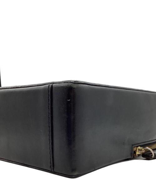 building block（ビルディングブロック）Building Block (ビルディングブロック) LEATHER BOX BAG ブラックの古着・服飾アイテム