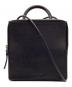 Building Block（ビルディングブロック）の古着「LEATHER BOX BAG」｜ブラック