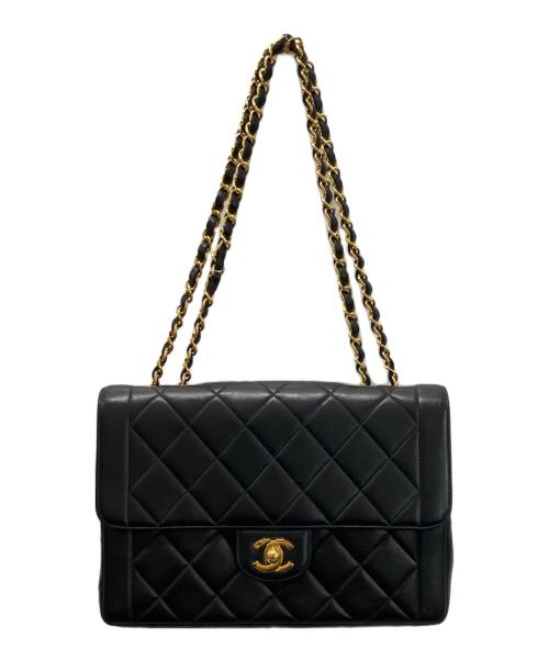 CHANEL（シャネル）CHANEL (シャネル) マトラッセ25 チェーンショルダーバッグ ブラック サイズ:下記参照の古着・服飾アイテム