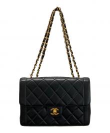 CHANEL（シャネル）の古着「マトラッセ25 チェーンショルダーバッグ」｜ブラック