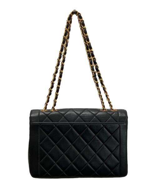 CHANEL（シャネル）CHANEL (シャネル) マトラッセ25 チェーンショルダーバッグ ブラックの古着・服飾アイテム