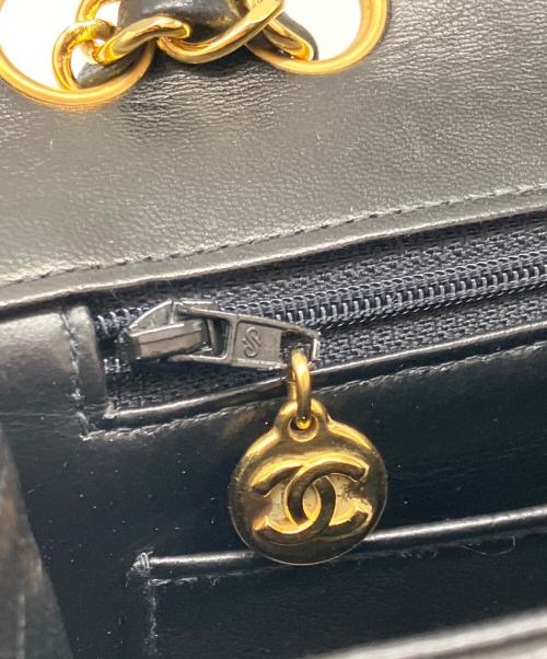 CHANEL（シャネル）CHANEL (シャネル) マトラッセ25 チェーンショルダーバッグ ブラックの古着・服飾アイテム