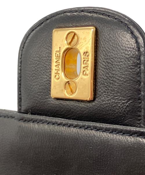 CHANEL（シャネル）CHANEL (シャネル) マトラッセ25 チェーンショルダーバッグ ブラックの古着・服飾アイテム