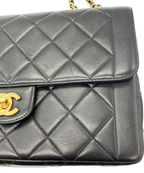 CHANEL（シャネル）CHANEL (シャネル) マトラッセ25 チェーンショルダーバッグ ブラックの古着・服飾アイテム