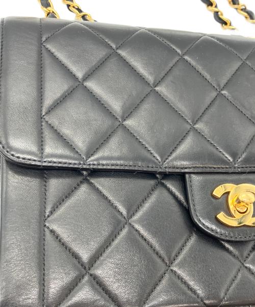 CHANEL（シャネル）CHANEL (シャネル) マトラッセ25 チェーンショルダーバッグ ブラックの古着・服飾アイテム