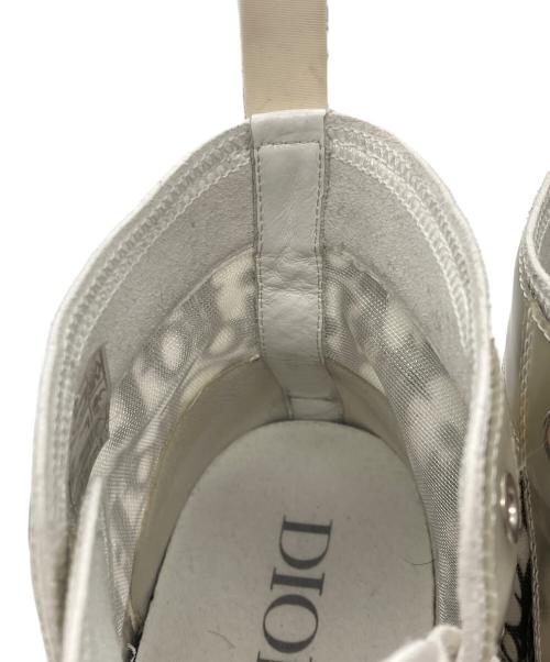 Dior（ディオール）DIOR (ディオール) B23オブリークハイカットスニーカー グレー サイズ:41の古着・服飾アイテム