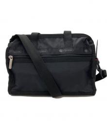 LeSportsac×U.A. GreenLabelRelaxing（レスポートサック×ユナイテッドアローズグリーンレーベル リラクシング）の古着「別注デラックスミニダッフル バッグ」｜ブラック