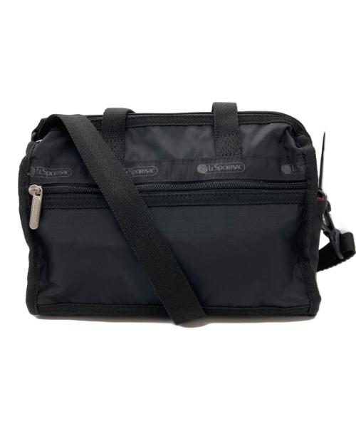 LeSportsac（レスポートサック）LeSportsac (レスポートサック) U.A. GreenLabelRelaxing (ユナイテッドアローズグリーンレーベル リラクシング) 別注デラックスミニダッフル バッグ ブラックの古着・服飾アイテム