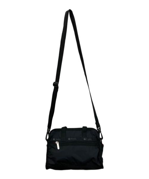 LeSportsac（レスポートサック）LeSportsac (レスポートサック) U.A. GreenLabelRelaxing (ユナイテッドアローズグリーンレーベル リラクシング) 別注デラックスミニダッフル バッグ ブラックの古着・服飾アイテム