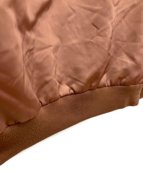 Acne studios（アクネ ストゥディオズ）ACNE STUDIOS (アクネ ストゥディオズ) SELO ボンバーフライトジャケット ブラウン サイズ:52の古着・服飾アイテム