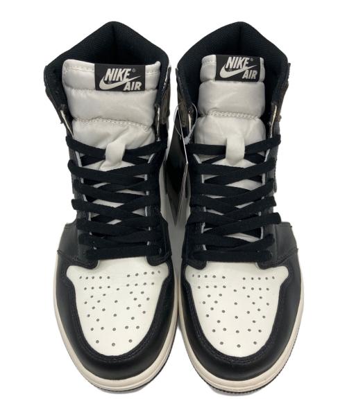 NIKE（ナイキ）NIKE (ナイキ) AIR JORDAN 1 RETRO HIGH OG ハイカットスニーカー ブラック×ホワイト サイズ:27.0の古着・服飾アイテム
