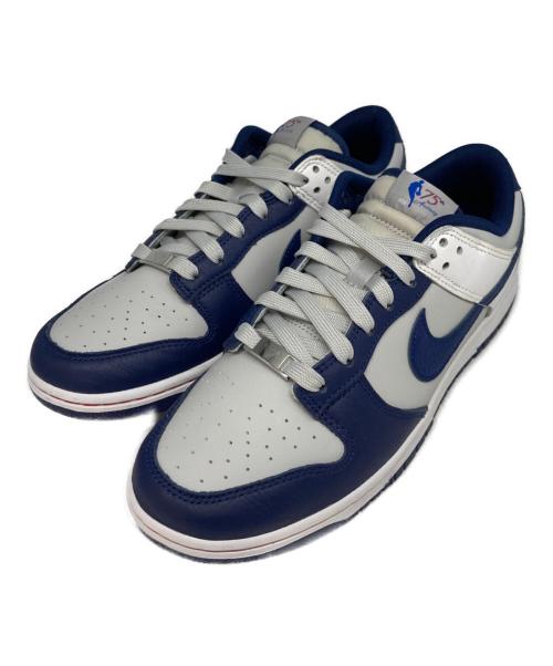 NIKE（ナイキ）NIKE (ナイキ) NBA (エヌビーエー) Dunk Low EMB 75th Anniversary ブルー×グレー サイズ:US9の古着・服飾アイテム