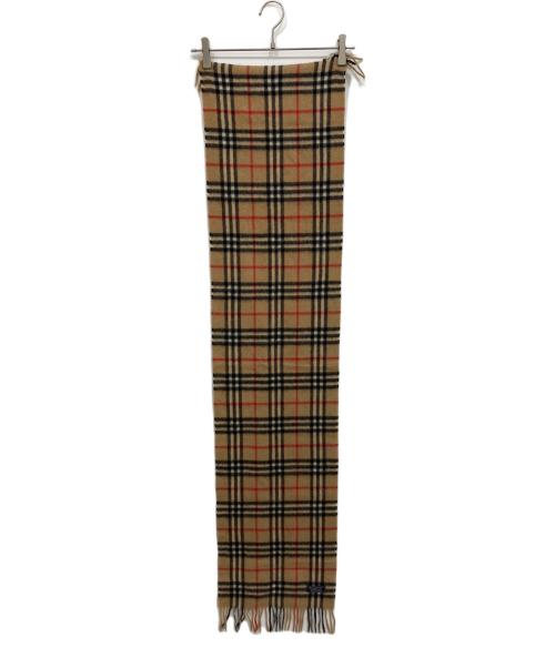 Burberry's（バーバリーズ）Burberry's (バーバリーズ) ノヴァチェックカシミヤマフラー ブラウンの古着・服飾アイテム