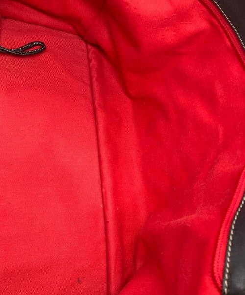 LOEWE（ロエベ）LOEWE (ロエベ) アナグラム ショッパー レザートートバッグ ビッグロゴ ブラックの古着・服飾アイテム