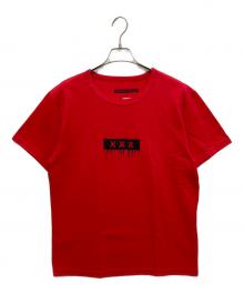GOD SELECTION XXX（ゴッド セレクション トリプルエックス）の古着「ダメージ加工TEE」｜レッド