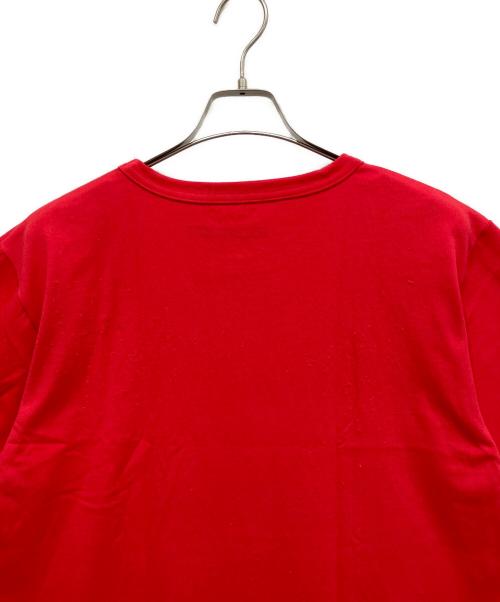 GOD SELECTION XXX（ゴッド セレクション トリプルエックス）GOD SELECTION XXX (ゴッド セレクション トリプルエックス) ダメージ加工TEE レッド サイズ:Lの古着・服飾アイテム