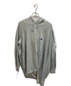 Champion REVERSE WEAVE×ANREALAGEチャンピオン リバース ウィーブ×アンリアレイジ）の古着「ドレープパーカー」｜グレー