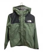 THE NORTH FACEザ ノース フェイス）の古着「Mountain Raintex Jacket レインテックスジャケット」｜グリーン×ブラック