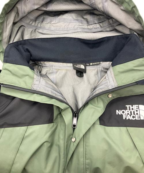 THE NORTH FACE（ザ ノース フェイス）THE NORTH FACE (ザ ノース フェイス) Mountain Raintex Jacket レインテックスジャケット グリーン×ブラック サイズ:XXLの古着・服飾アイテム
