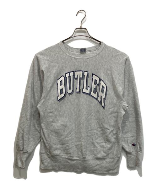 Champion REVERSE WEAVE（チャンピオン リバース ウィーブ）Champion REVERSE WEAVE (チャンピオン リバース ウィーブ) 90S クルーネックスウェット グレー サイズ:Lの古着・服飾アイテム