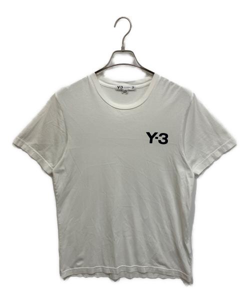 Y-3（ワイスリー）Y-3 (ワイスリー) リフレクティブロゴTシャツ ホワイト サイズ:Ｍの古着・服飾アイテム