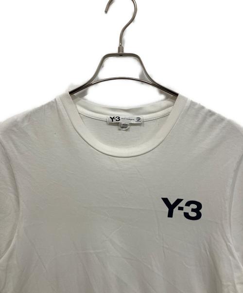 Y-3（ワイスリー）Y-3 (ワイスリー) リフレクティブロゴTシャツ ホワイト サイズ:Ｍの古着・服飾アイテム