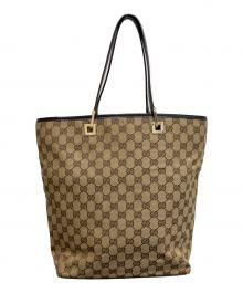GUCCI（グッチ）の古着「GGキャンバス トートバッグ」｜ベージュ