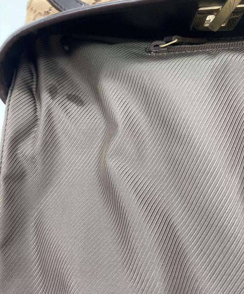 GUCCI（グッチ）GUCCI (グッチ) GGキャンバス トートバッグ ベージュの古着・服飾アイテム