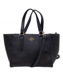 COACH（コーチ）の古着「2WAYバッグ」｜ネイビー