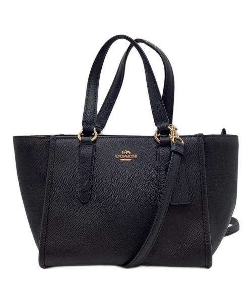 COACH（コーチ）COACH (コーチ) 2WAYバッグ ネイビーの古着・服飾アイテム