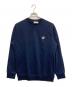 MAISON KITSUNE（メゾンキツネ）の古着「クルーネックスウェット」｜ネイビー