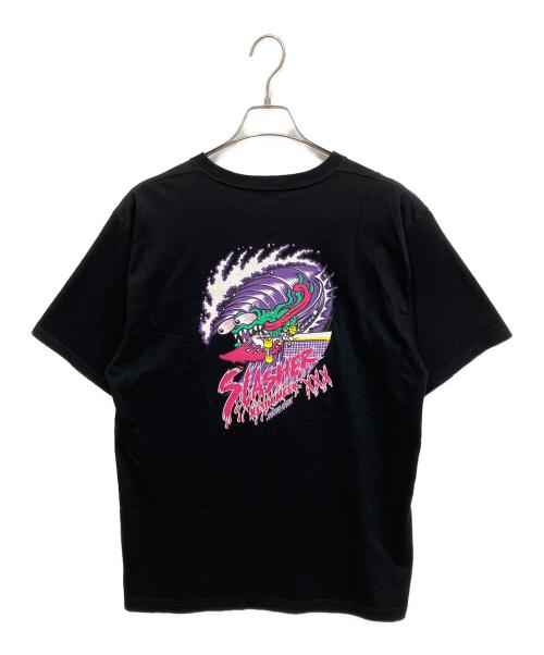 GOD SELECTION XXX（ゴッド セレクション トリプルエックス）GOD SELECTION XXX (ゴッド セレクション トリプルエックス) SANTA CRUZ (サンタクルーズ) コラボTEE ブラック サイズ:Lの古着・服飾アイテム